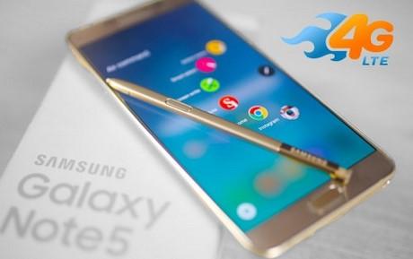 Hướng dẫn chi tiết cách bật và kích hoạt mạng 4G trên Samsung Note 5