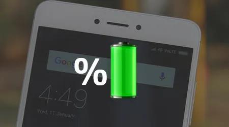 Hướng dẫn chi tiết cách bật hiển thị phần trăm pin trên Xiaomi Redmi Note 4