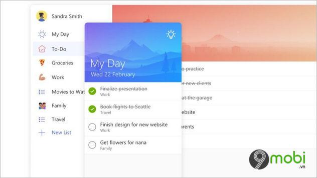 Microsoft To Do trên iOS, Android và Windows 10 chính thức trình làng loạt tính năng mới hấp dẫn