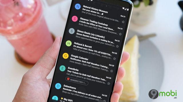 Chế độ Dark Mode của Gmail bất ngờ không còn xuất hiện trên một số thiết bị Android.