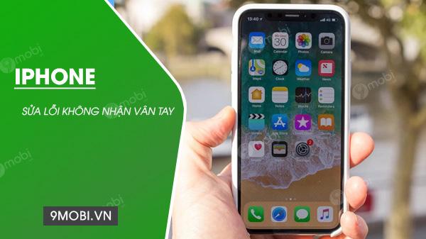 Giải pháp khắc phục lỗi iPhone không nhận diện vân tay