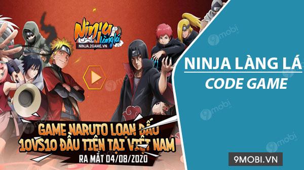 Mã giftcode mới nhất cho game Ninja Làng Lá Truyền Kỳ.