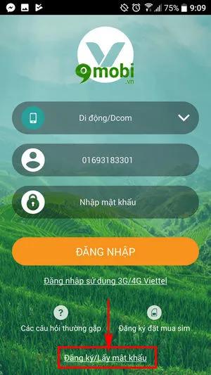 Cách lấy lại mật khẩu My Viettel trên điện thoại