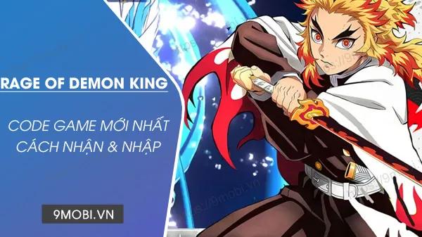 Khám phá danh sách mã giftcode game Rage of Demon King mới nhất cùng hướng dẫn nhập mã chi tiết.