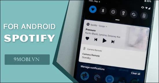 Spotify sẽ tái phát hành tiện ích màn hình chính trên Android.