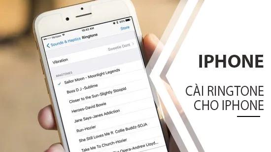 Hướng dẫn chi tiết cách cài đặt nhạc chuông iPhone từ máy tính