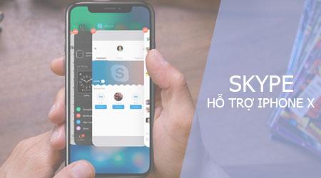 Skype đã chính thức cập nhật, hỗ trợ tối ưu cho iPhone X, mang đến trải nghiệm người dùng mượt mà hơn.