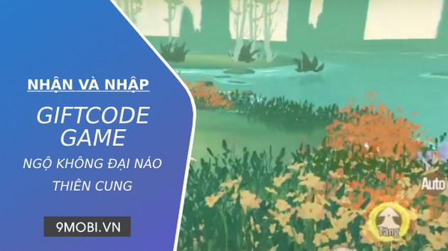 Mã Code game Ngộ Không Đại Náo Thiên Cung mới nhất