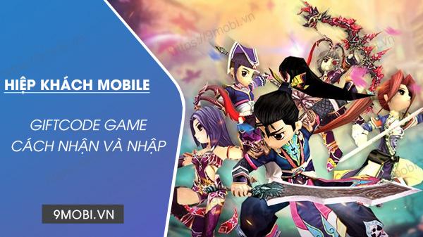 Mã Code game Hiệp Khách Mobile DzoGame