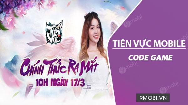 Mã game Tiên Vực Mobile 2020, Quà tặng đặc biệt từ Gamota cho game thủ
