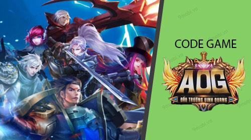 Mã Code game Đấu Trường Vinh Quang, AOG