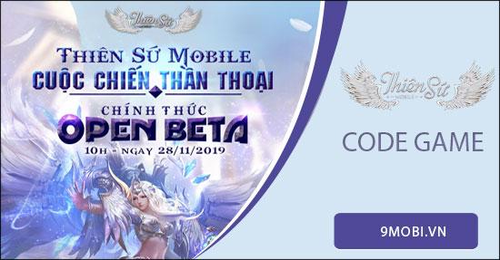 Mã game Thiên Sứ Mobile 2019