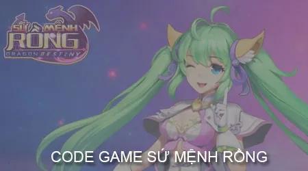 Mã Code game Sứ Mệnh Rồng