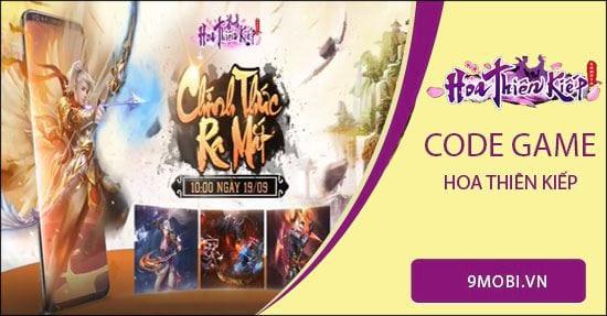 Mã code game Hoa Thiên Kiếp