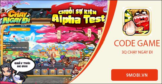 Mã Code Game 3Q Chạy Ngay Đi