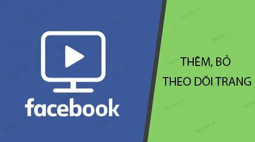 Hướng dẫn chi tiết cách theo dõi và hủy theo dõi trang video trên Facebook Watch