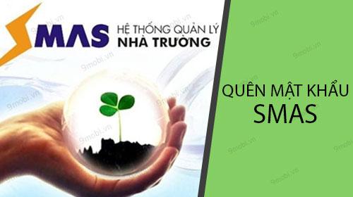 Cách khôi phục mật khẩu SMAS khi bị quên?