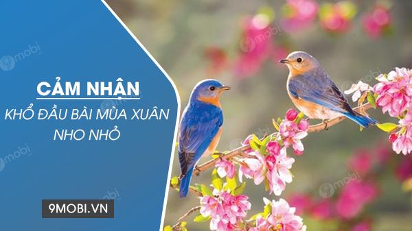 Khám phá vẻ đẹp khổ đầu 'Mùa xuân nho nhỏ'