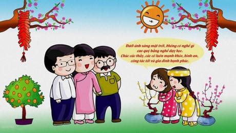 Những lời chúc Tết Đinh Dậu 2017 ý nghĩa nhất dành tặng Thầy Cô giáo