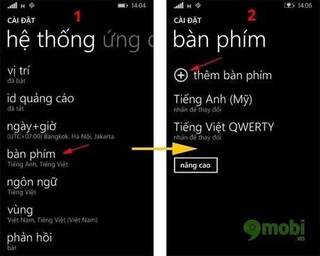 Hướng dẫn cài đặt tiếng Việt cho Nokia Lumia 630