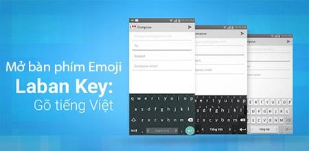 Hướng dẫn kích hoạt bàn phím biểu tượng cảm xúc trên Laban Key cho điện thoại Android