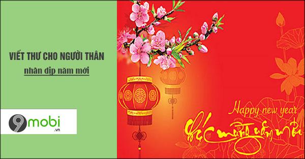Viết một bức thư gửi người thân yêu vào dịp đầu năm mới, bày tỏ tình cảm và những lời chúc chân thành.