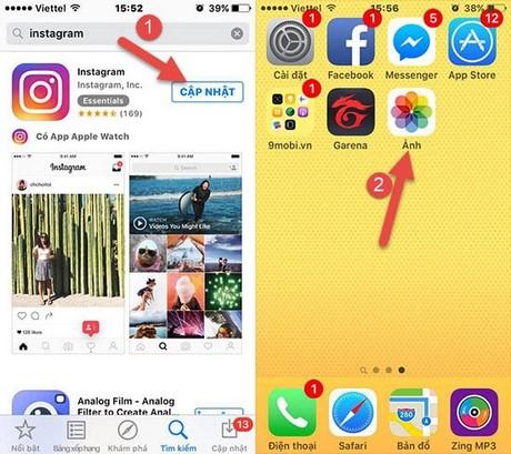 Hướng dẫn cách thêm Instagram vào danh sách chia sẻ trên iPhone một cách đơn giản và nhanh chóng.