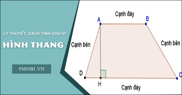 Hướng dẫn chi tiết công thức tính chu vi hình thang từ A-Z