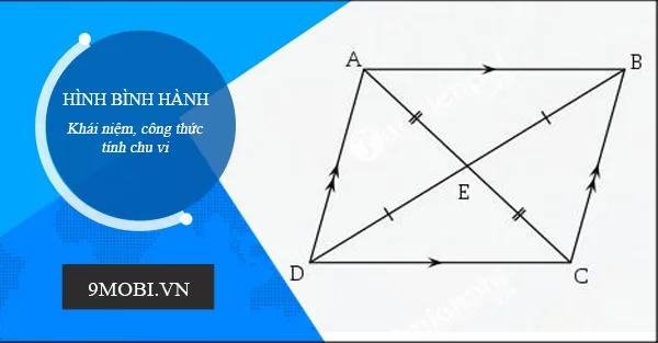Hướng dẫn cách tính chu vi hình bình hành