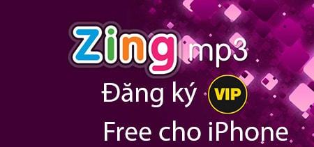 Hướng dẫn đăng ký Zing Mp3 Vip miễn phí trên iPhone, iPad