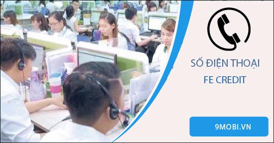 Số điện thoại FE Credit
