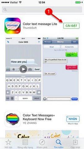 Cách thay đổi màu sắc bong bóng tin nhắn trên iPhone