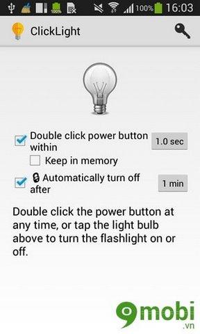 Mẹo bật đèn Flash trên Android để sử dụng như đèn pin chỉ bằng cách nhấn hai lần vào nút nguồn