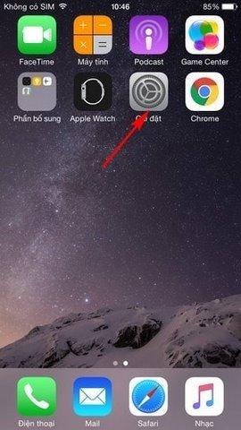 Tùy chỉnh cỡ chữ hiển thị trên iPhone 6 theo phong cách cá nhân
