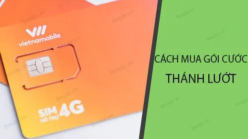 Hướng dẫn mua và đăng ký gói cước Thánh Lướt Vietnamobile