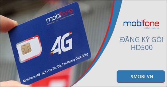 Khám phá gói HD500 MobiFone - Trọn gói 55GB data 4G tốc độ cao