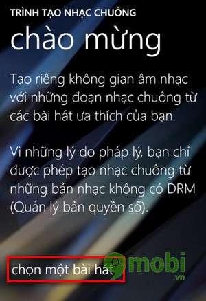 Cách tạo nhạc chuông trên Windows Phone 8