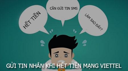 Mẹo gửi tin nhắn miễn phí khi hết tiền mạng Viettel