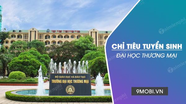 Cập nhật chỉ tiêu tuyển sinh Đại học Thương Mại năm 2022