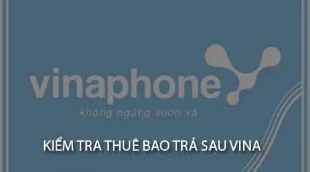 Hướng dẫn chi tiết cách tra cứu thuê bao trả sau Vinaphone