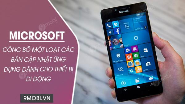 Microsoft chính thức trình làng phiên bản cập nhật mới nhất dành cho bộ ứng dụng Office, Outlook và Teams trên nền tảng di động