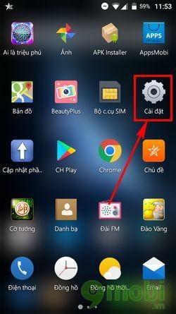 Cách xác định vị trí điện thoại Mobiistar Prime X1 bị mất