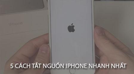 Khám phá 5 phương pháp tắt nguồn iPhone hiệu quả và khác biệt