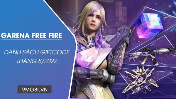 Tổng hợp Code Free Fire tháng 8/2022 - Phiên bản đặc biệt kỷ niệm 5 năm