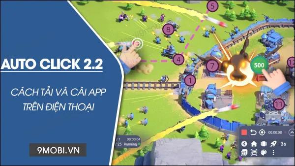 Auto Click 2.2: Hướng dẫn tải và sử dụng trên iPhone & Android