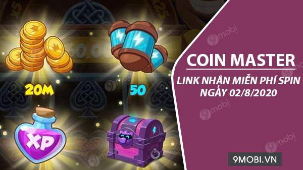 Liên kết Collect Spin Coin Master miễn phí ngày 02/08/2020, mang đến cho bạn cơ hội nhận những lượt quay Spin và xu miễn phí. Đừng bỏ qua cơ hội này để nâng cao trải nghiệm trong trò chơi.
