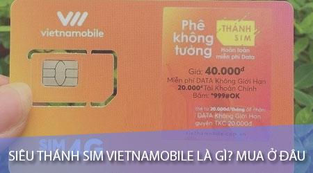Siêu Thánh SIM Vietnamobile là gì? Địa điểm mua và quy trình đăng ký ra sao?
