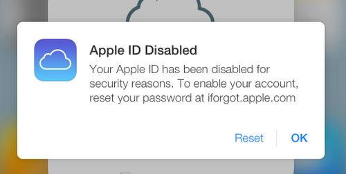 Tài khoản iCloud bị vô hiệu hóa là gì?