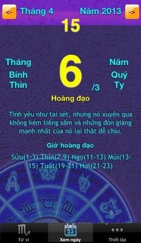 Cách xem bói ngày trên iPhone và iPad như thế nào?