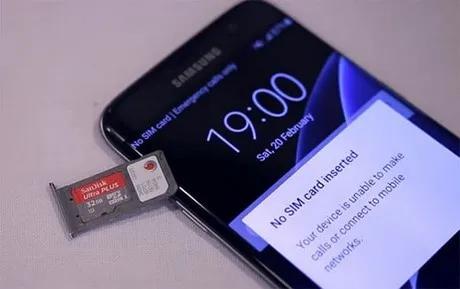 Hướng dẫn chi tiết cách lắp Sim và thẻ nhớ trên Samsung Galaxy S7 Edge